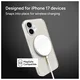 ZAGG Milan Snap Apple iPhone 17 Hoesje MagSafe Back Cover Goud afbeelding 3