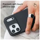 ZAGG Manhattan Snap Apple iPhone 17 Hoesje MagSafe Back Cover Zwart afbeelding 6