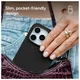 ZAGG Manhattan Snap Apple iPhone 17 Hoesje MagSafe Back Cover Zwart afbeelding 5