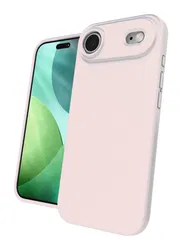 ZAGG Manhattan Snap Apple iPhone Air Hoesje MagSafe Back Cover Roze afbeelding