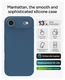 ZAGG Manhattan Snap Apple iPhone Air Hoesje MagSafe Back Cover Blauw afbeelding 3
