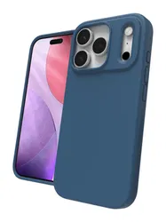 ZAGG Manhattan Snap Apple iPhone 17 Pro Hoesje MagSafe Back Cover Blauw afbeelding