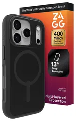 ZAGG Sedona Snap iPhone 17 Pro Hoesje MagSafe Back Cover Zwart afbeelding