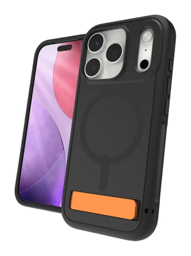 ZAGG Sedona Snap Kickstand iPhone 17 Pro Hoesje MagSafe Back Cover Zwart afbeelding 2