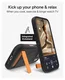 ZAGG Sedona Snap Kickstand iPhone 17 Pro Max Hoesje MagSafe Back Cover Zwart afbeelding 6