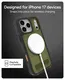 ZAGG Rainier Snap Kickstand iPhone 17 Pro Max Hoesje MagSafe Back Cover Groen afbeelding 4