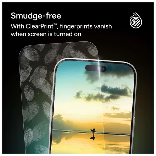 ZAGG Glass Elite iPhone 17 Pro Screen Protector Tempered Glass afbeelding 8