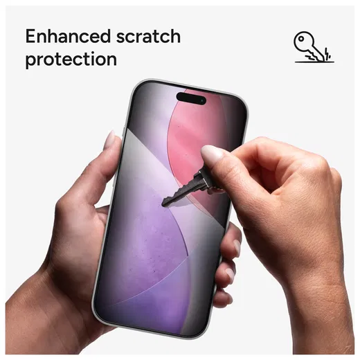 ZAGG InvisibleShield Glass Elite Privacy iPhone 17 Pro Screen Protector afbeelding 7