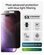 ZAGG InvisibleShield Glass Elite Privacy iPhone 17 Pro Screen Protector afbeelding 3