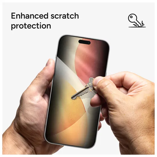 ZAGG InvisibleShield Glass Elite Privacy iPhone 17 Pro Max Screen Protector afbeelding 7