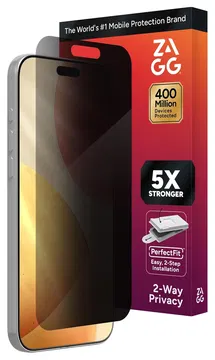 ZAGG InvisibleShield Glass Elite Privacy iPhone 17 Pro Max Screen Protector