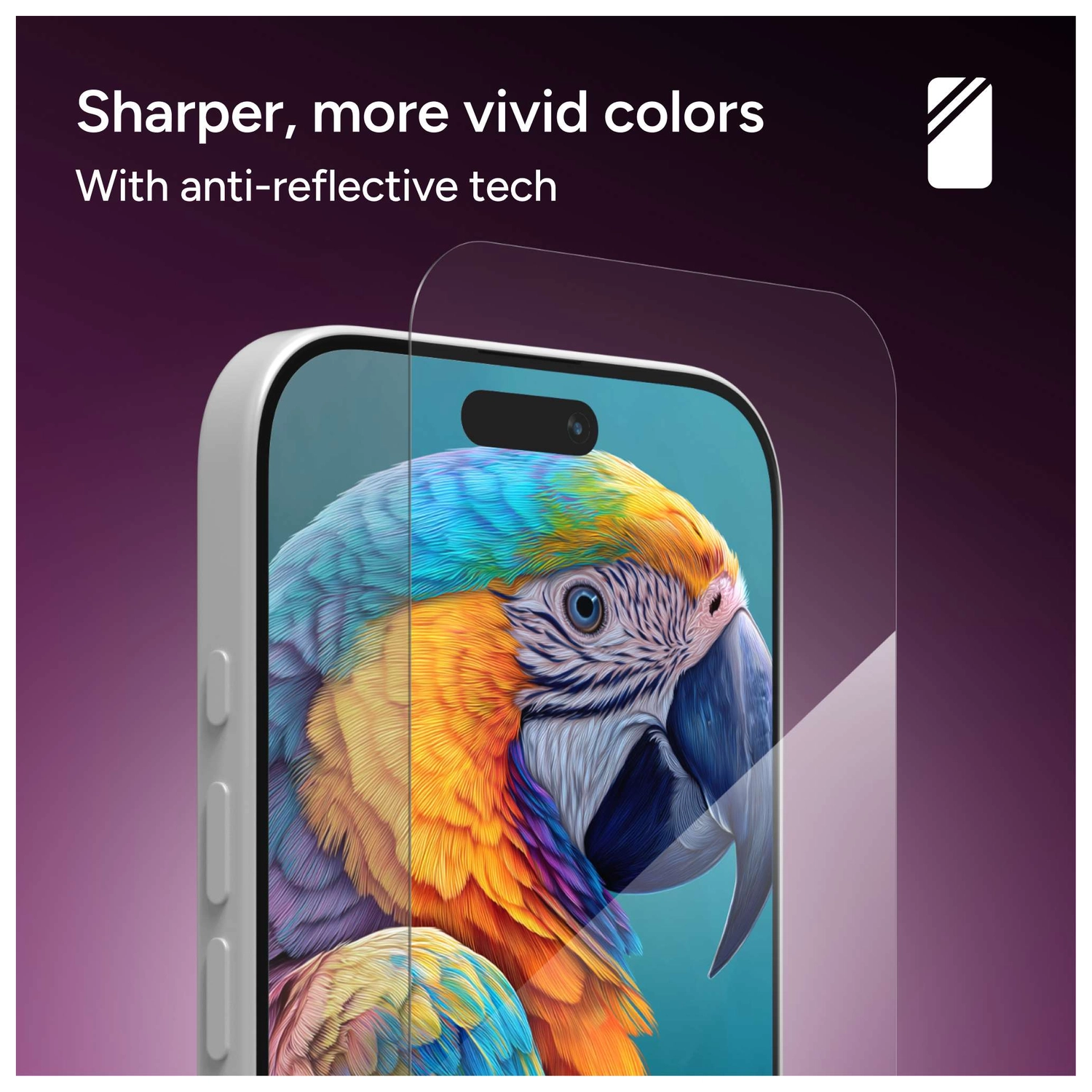 ZAGG InvisibleShield XTR5 iPhone 17 Screen Protector Anti-Blue Light afbeelding 7