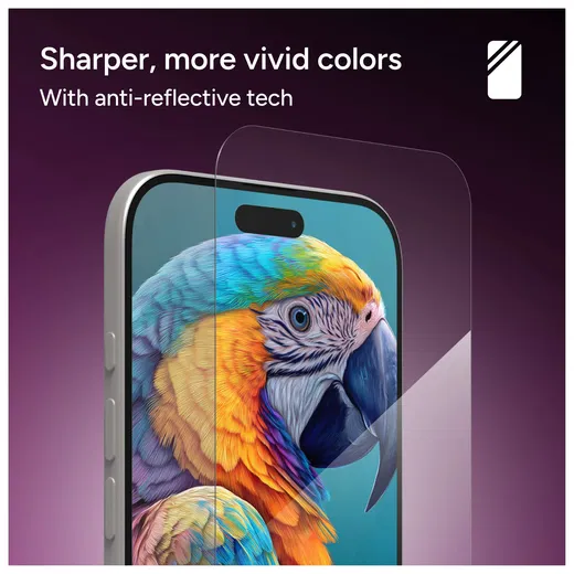 ZAGG InvisibleShield XTR5 iPhone Air Screen Protector Anti-Blue Light afbeelding 2