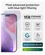 ZAGG InvisibleShield XTR5 iPhone 17 Pro Screen Protector Anti-Blue Light afbeelding 3