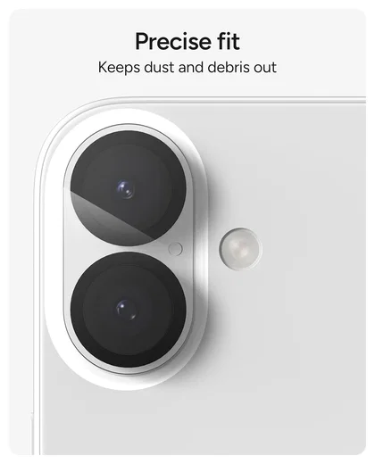 ZAGG Glass Elite Camera Frame iPhone 17 / 16 / 16 Plus Camera Protector Zwart afbeelding 5
