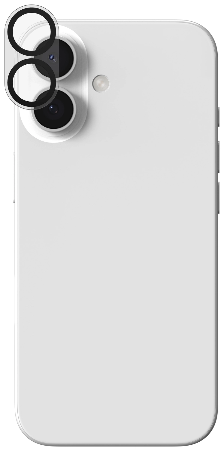ZAGG Glass Elite Camera Frame iPhone 17 / 16 / 16 Plus Camera Protector Zwart afbeelding 9