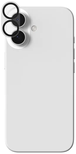 ZAGG Glass Elite Camera Frame iPhone 17 / 16 / 16 Plus Camera Protector Zwart afbeelding 9
