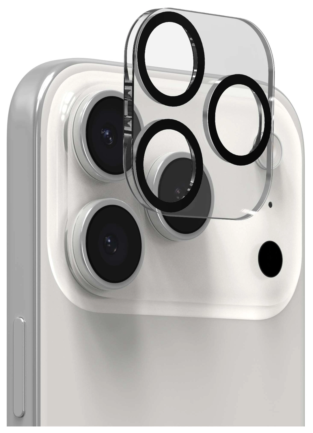 ZAGG Glass Elite Camera Frame iPhone 17 Pro/17 Pro Max Camera Protector Zwart afbeelding 2