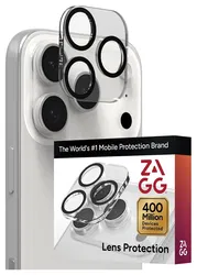 ZAGG Glass Elite Camera Frame iPhone 17 Pro/17 Pro Max Camera Protector Zwart afbeelding