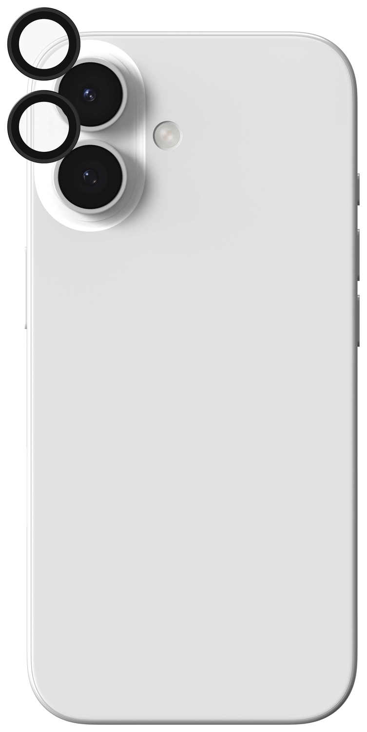 ZAGG Camera Rings iPhone 17 / 16 / 16 Plus Camera Protector Zwart afbeelding 2