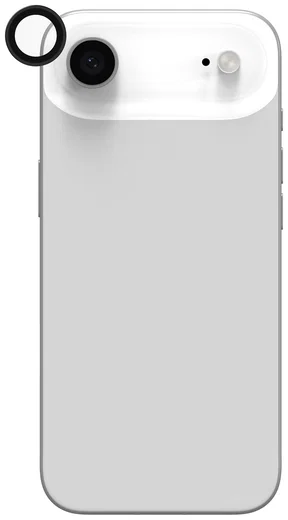 ZAGG Glass Elite Camera Rings iPhone Air Camera Protector Zwart afbeelding 2