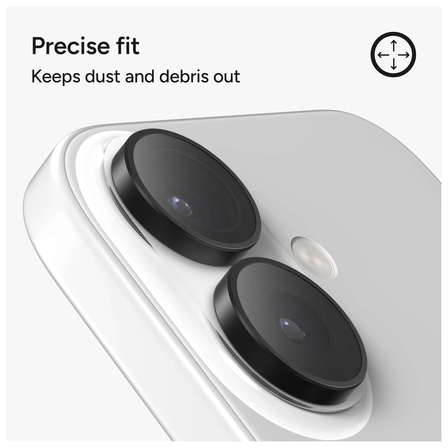 ZAGG Camera Rings iPhone 17 / 16 / 16 Plus Camera Protector Groen afbeelding 5