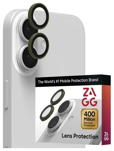 ZAGG Camera Rings iPhone 17 / 16 / 16 Plus Camera Protector Groen afbeelding 1