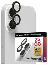 ZAGG Camera Rings iPhone 17 / 16 / 16 Plus Camera Protector Groen afbeelding
