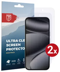 Rosso Google Pixel 10 / 10 Pro Screen Protector Case Friendly Folie Duo Pack afbeelding
