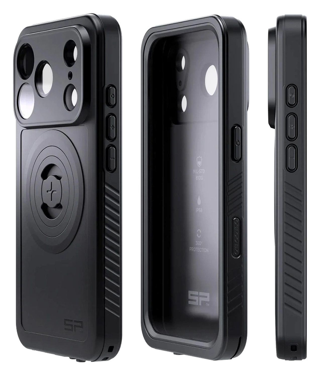 SP Connect Xtreme SPC+ iPhone 17 Pro Max Hoesje Full Protect MagSafe Zwart afbeelding 9