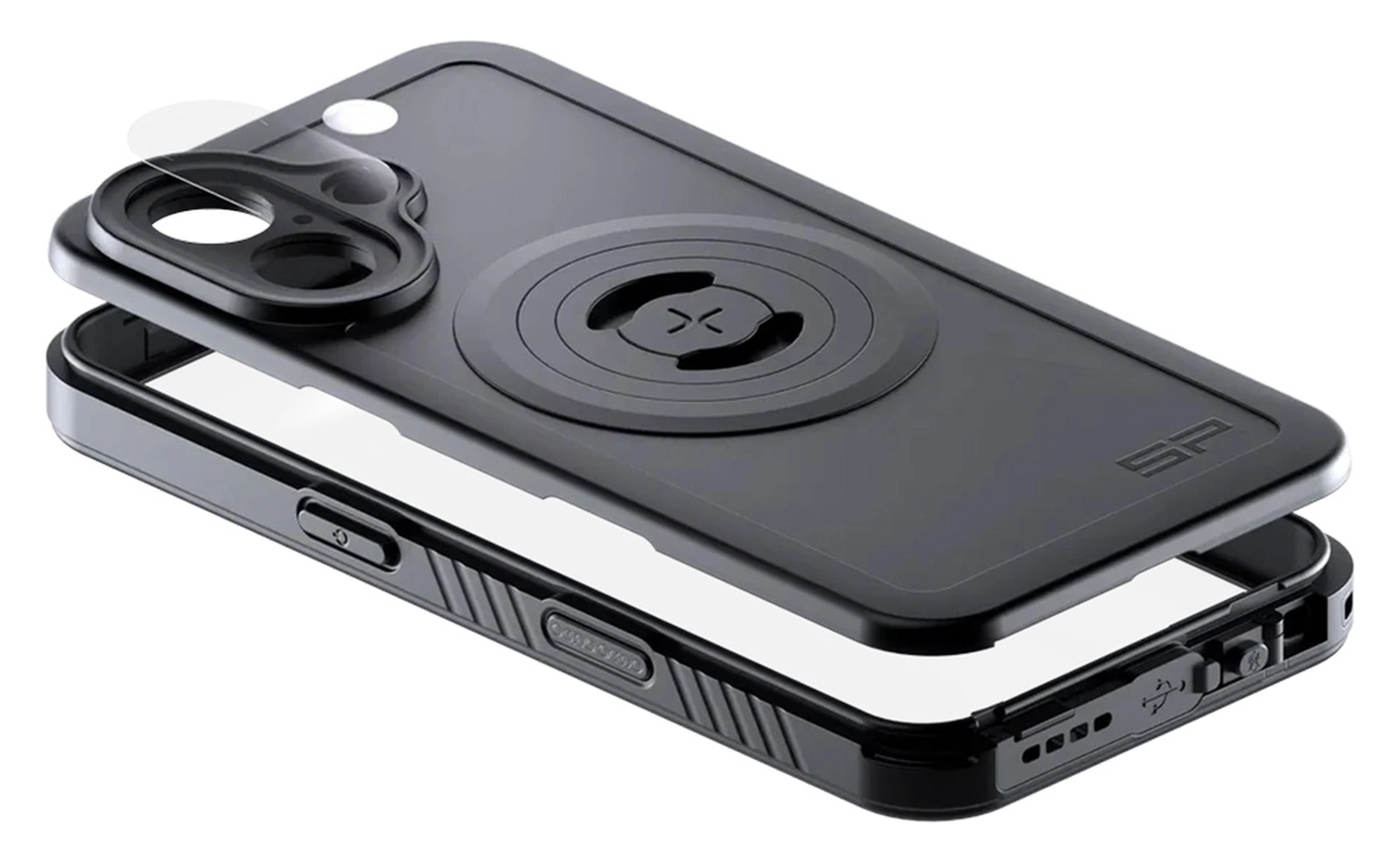 SP Connect Xtreme SPC+ iPhone 17 Hoesje Full Protect MagSafe Zwart afbeelding 10