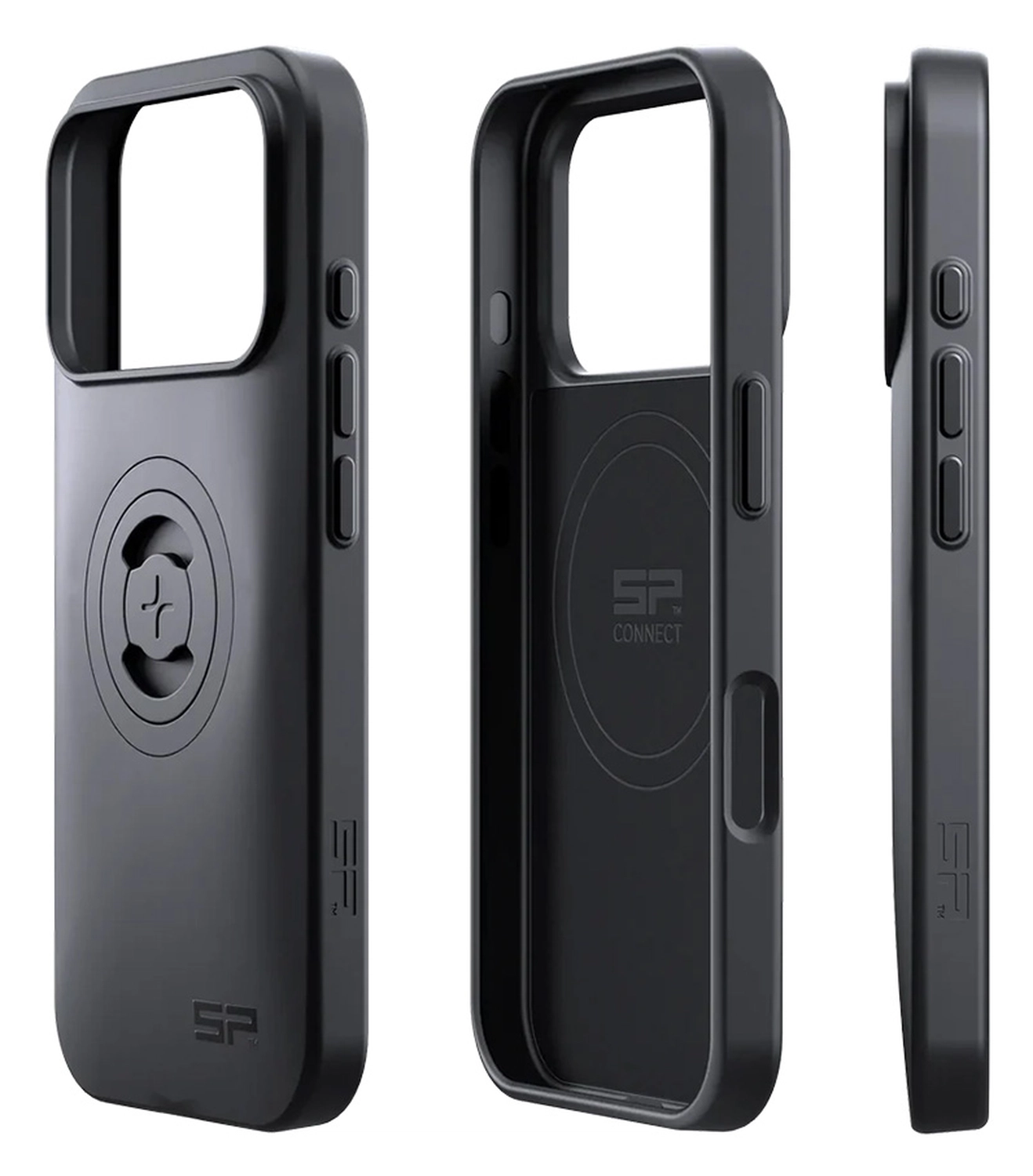 SP Connect SPC+ iPhone 17 Pro Max Hoesje MagSafe Back Cover Dun Zwart afbeelding 2