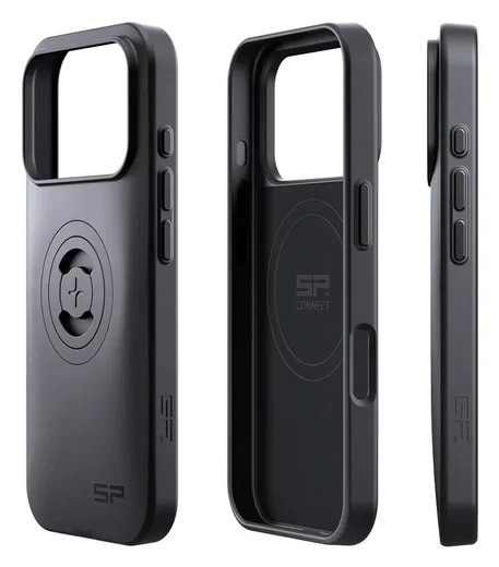 SP Connect SPC+ iPhone 17 Pro Hoesje MagSafe Back Cover Dun Zwart afbeelding 2