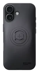 SP Connect SPC+ iPhone 17 Hoesje MagSafe Back Cover Dun Zwart afbeelding