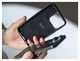 SP Connect SPC+ iPhone 17 Hoesje MagSafe Back Cover Dun Zwart afbeelding 2