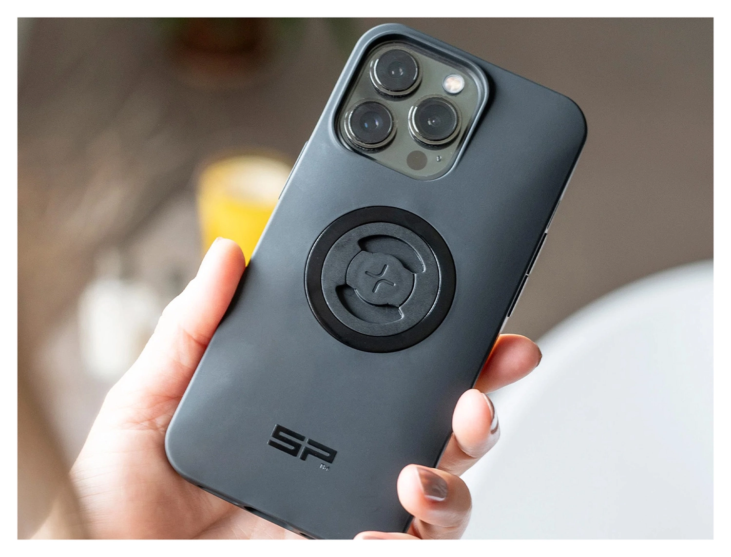 SP Connect SPC+ iPhone 17 Hoesje MagSafe Back Cover Dun Zwart afbeelding 3