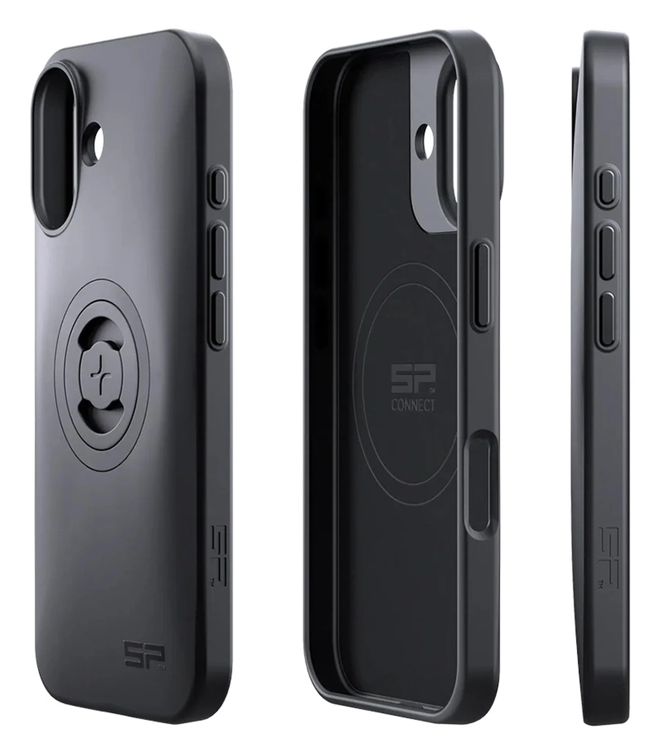 SP Connect SPC+ iPhone 17 Hoesje MagSafe Back Cover Dun Zwart afbeelding 4