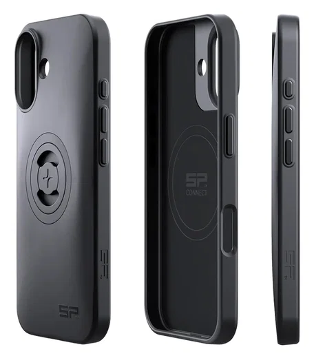 SP Connect SPC+ iPhone 17 Hoesje MagSafe Back Cover Dun Zwart afbeelding 4