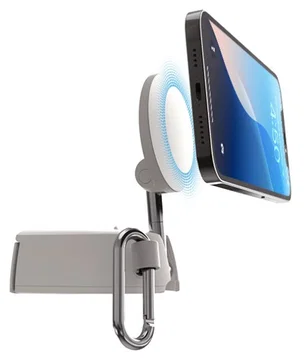 iOttie Treker MagSafe / Qi2 Telefoonhouder Vliegtuig Tafel / Trein Beige