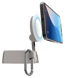 iOttie Treker MagSafe / Qi2 Telefoonhouder Vliegtuig Tafel / Trein Beige afbeelding