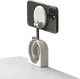 iOttie Treker MagSafe / Qi2 Telefoonhouder Vliegtuig Tafel / Trein Beige afbeelding 6