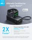 Anker MagGo (35W) 10.000 mAh Powerbank Telefoon en Apple Watch Oplader Zwart afbeelding 2