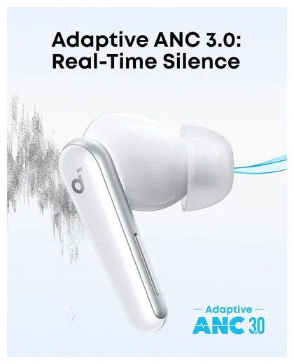 Anker Soundcore Liberty 5 Draadloze Oordopjes Noice Cancelling Wit afbeelding 2