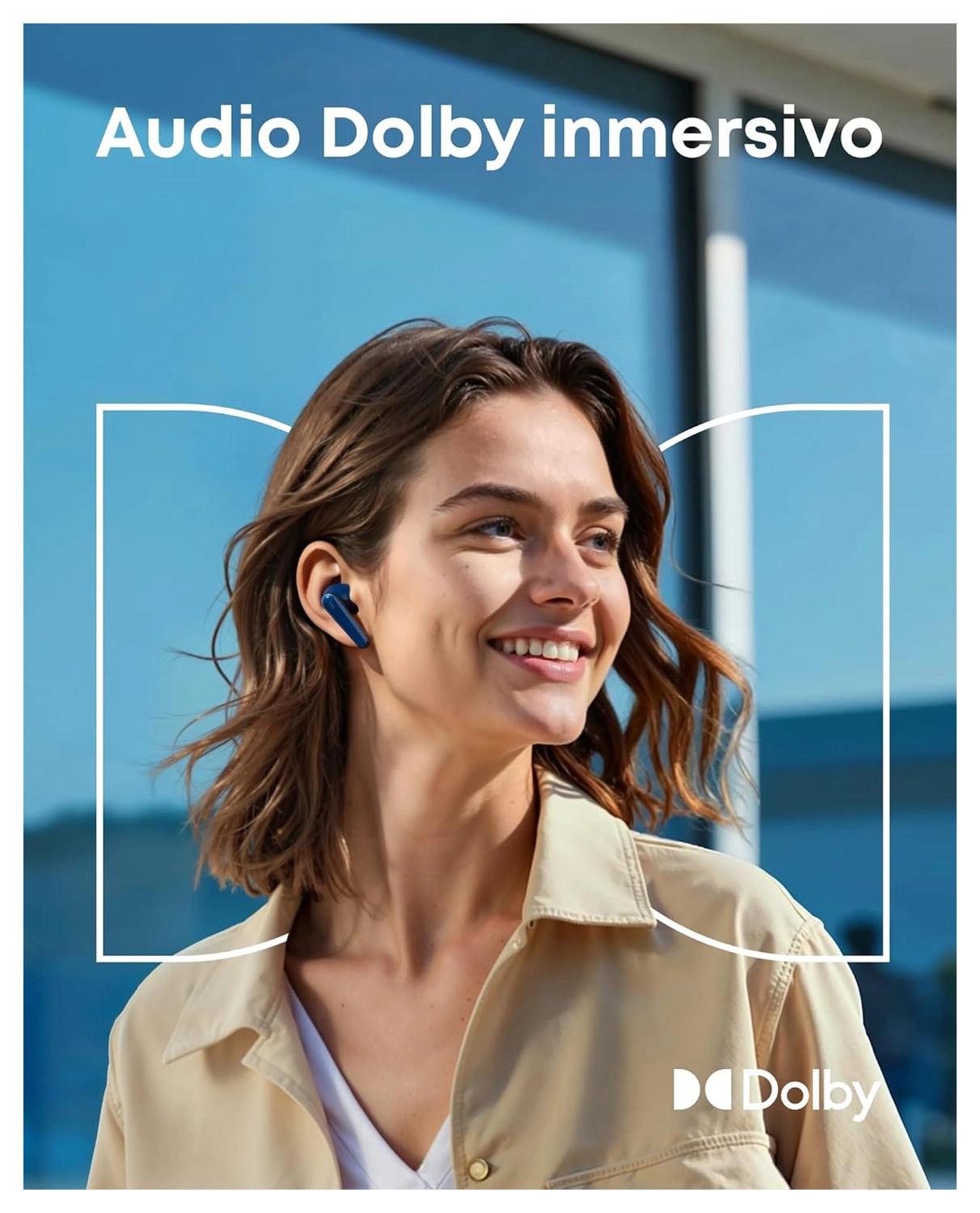 Anker Soundcore Liberty 5 Draadloze Oordopjes Noice Cancelling Blauw afbeelding 4