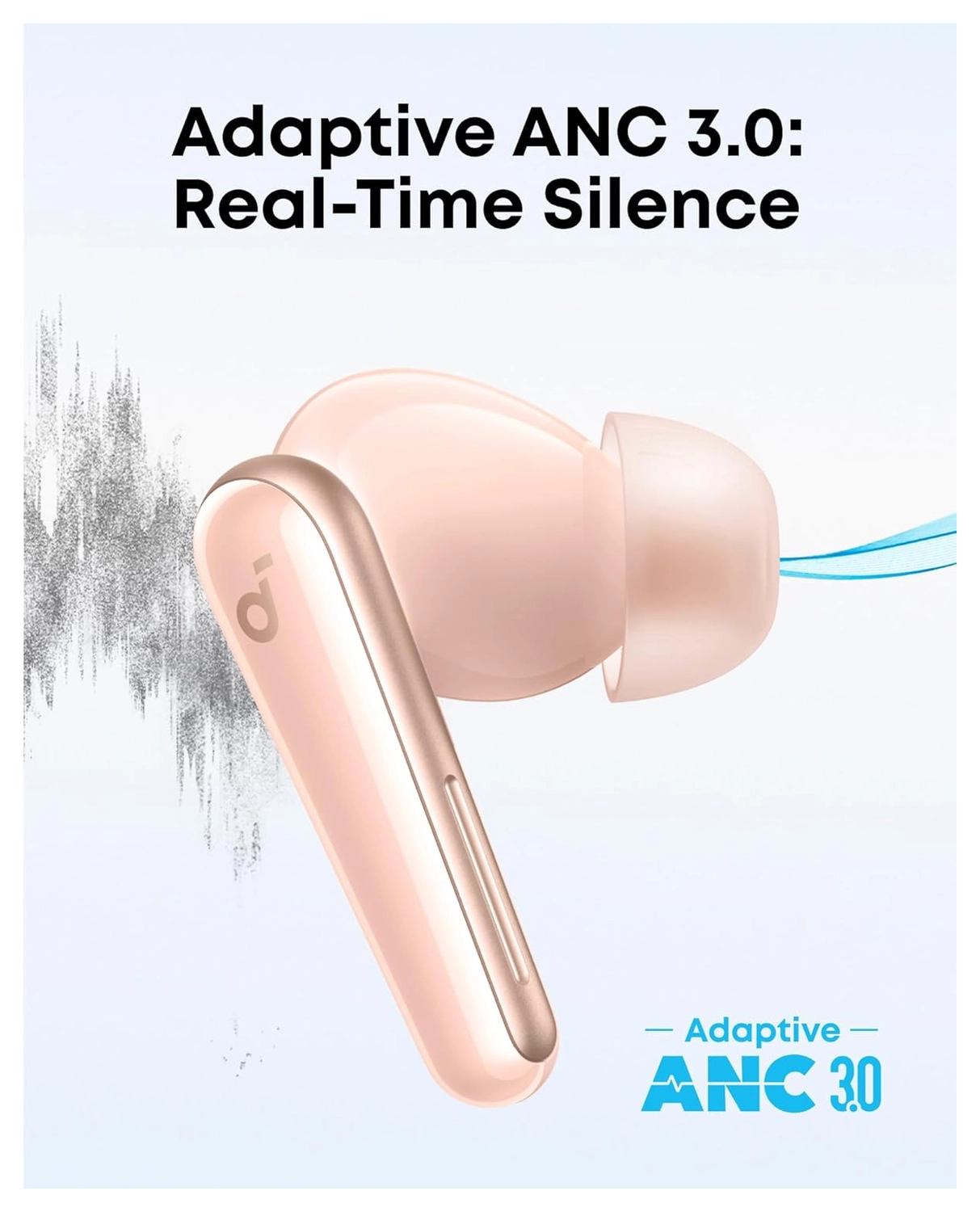 Anker Soundcore Liberty 5 Draadloze Oordopjes Noice Cancelling Roze afbeelding 3