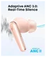 Anker Soundcore Liberty 5 Draadloze Oordopjes Noice Cancelling Roze afbeelding 3