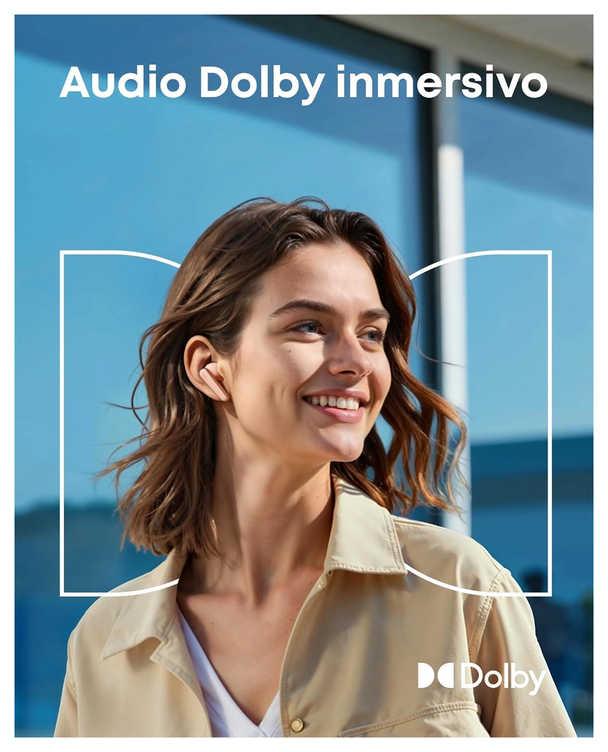 Anker Soundcore Liberty 5 Draadloze Oordopjes Noice Cancelling Roze afbeelding 4