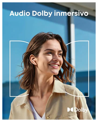 Anker Soundcore Liberty 5 Draadloze Oordopjes Noice Cancelling Roze afbeelding 4