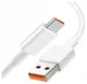 Originele Xiaomi USB-A naar USB-C Kabel 6A 120W PD 1M Wit afbeelding 3