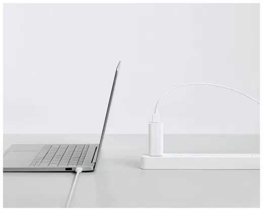 Originele Xiaomi USB-A naar USB-C Kabel 6A 120W PD 1M Wit afbeelding 4